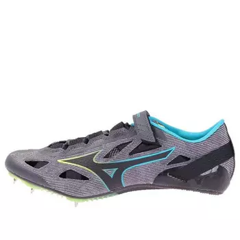 Кроссовки laser next 2 'black gray blue' Mizuno, черный