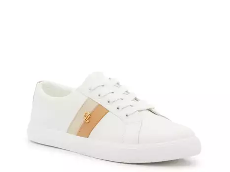 Кроссовки Lauren Ralph Lauren Janson II — женские, белые/серо-коричневые