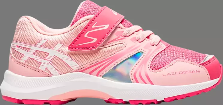 Кроссовки lazerbeam ka mg ps 'pink white' Asics, розовый