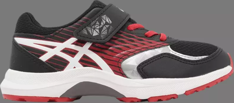 Кроссовки lazerbeam kb mg gs 'black red' Asics, черный