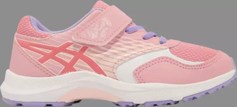 Кроссовки lazerbeam kb mg gs 'pink lilac' Asics, розовый