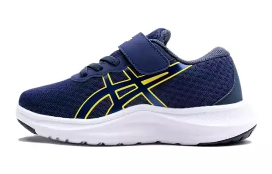Кроссовки Lazerbeam MH Kids Kids Low-top Yellow Asics, синий/желтый