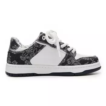Кроссовки LAZY BONS Skateboarding Shoes Unisex Low-top, синий