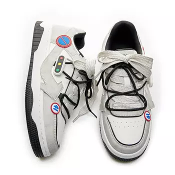 Кроссовки LAZY BONS Skateboarding Shoes Unisex Low-top, черный