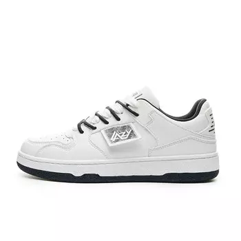 Кроссовки LAZY BONS Stylish Skateboarding Shoes Unisex Low-top White, белый