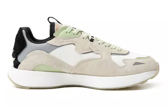 Кроссовки le coq sportif Lifestyle Shoes Unisex Low-top Black/white/blue, светло-зеленый