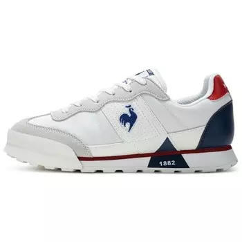 Кроссовки le coq sportif Lifestyle Shoes Women's Low-top White/Navy/Red, красный