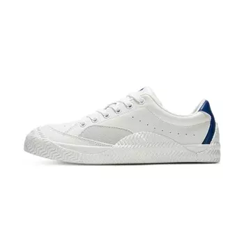 Кроссовки le coq sportif Skateboarding Shoes Unisex Low-top White/Royal Blue, белый/синий
