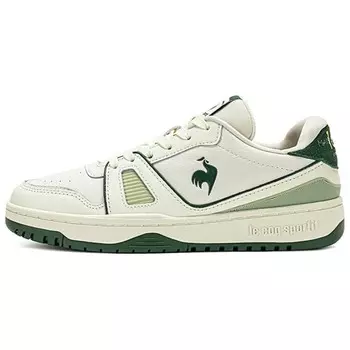 Кроссовки le coq sportif Skateboarding Shoes Unisex Low-top Beige/Green, зеленый