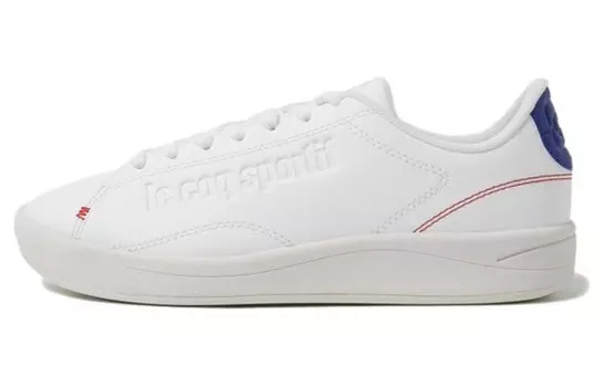 Кроссовки le coq sportif Skateboarding Shoes Unisex Low-top White/Blue, белый/синий