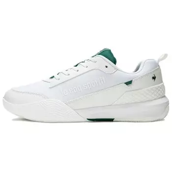 Кроссовки le coq sportif Tennis Shoes Unisex Low-top White/Green, зеленый
