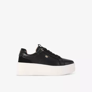 Кроссовки Leader из искусственной кожи на платформе Kg Kurt Geiger, черный