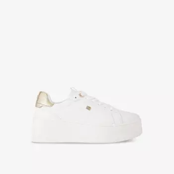 Кроссовки Leader из искусственной кожи на платформе Kg Kurt Geiger, белый