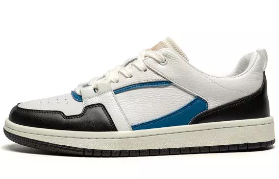 Кроссовки LEAVELAND Stylish Skateboarding Shoes Unisex Low-top, белый/серый