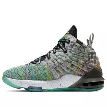 Кроссовки lebron 17 ljff 'i promise' Nike, зеленый
