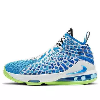 Кроссовки lebron 17 'sprite' Nike, синий