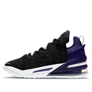 Кроссовки lebron 18 ep 'lakers' Nike, черный