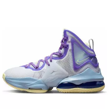 Кроссовки lebron 19 'easter' Nike, фиолетовый