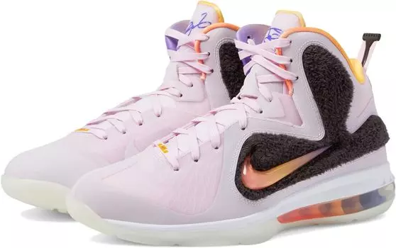 Кроссовки Lebron IX Nike, цвет Regal Pink/Multicolor/Velvet Brown