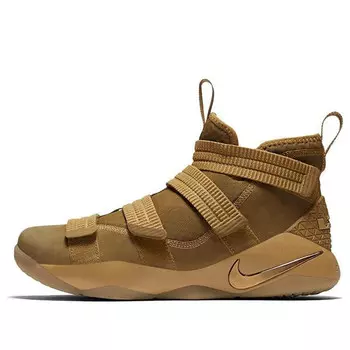 Кроссовки lebron soldier 11 ep 'wheat metallic gold' Nike, мультиколор
