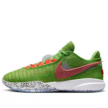 Кроссовки lebron xx ep 'stocking stuffer' Nike, зеленый