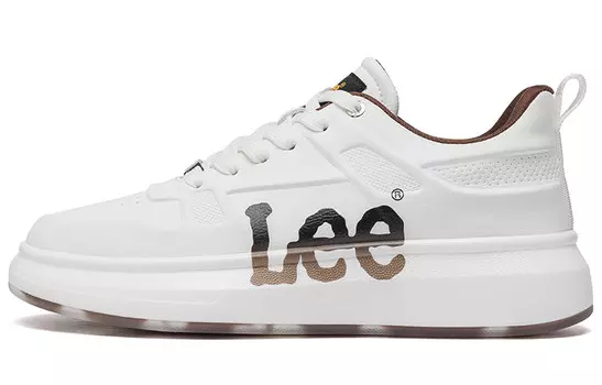 Кроссовки Lee Skateboarding Shoes Men Low-top, черный