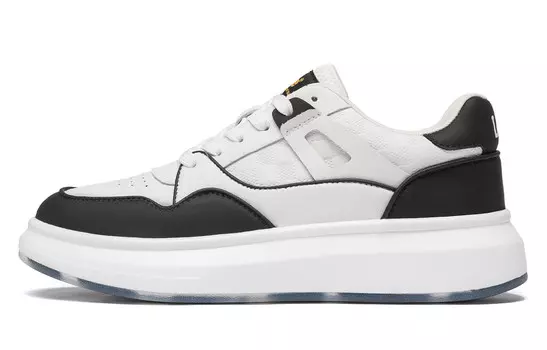 Кроссовки Lee Skateboarding Shoes Men Low-top, белый