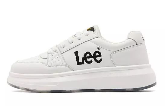 Кроссовки Lee Skateboarding Shoes Men Low-top, черный