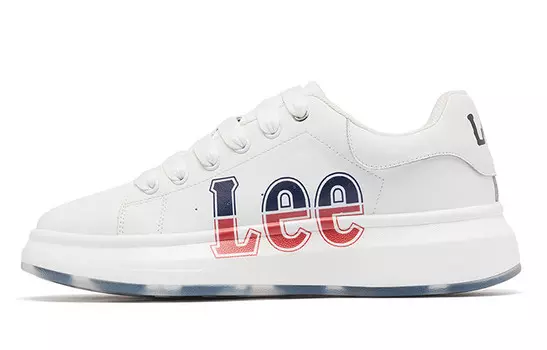 Кроссовки Lee Skateboarding Shoes Men Low-top, черный