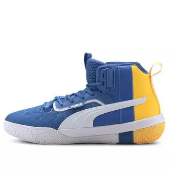 Кроссовки legacy 'march madness - palace blue ultra yellow' Puma, синий