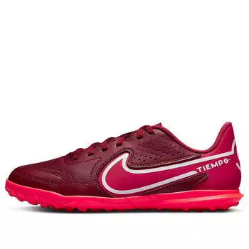 Кроссовки legend 9 club tf turf k red Nike, красный