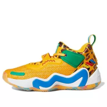 Кроссовки lego x d.o.n. issue #3 big 'minifig' Adidas, желтый