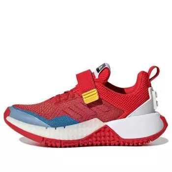 Кроссовки lego x sport pro j 'red white' Adidas, красный