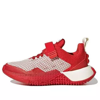Кроссовки lego x sport pro j 'red off white' Adidas, красный