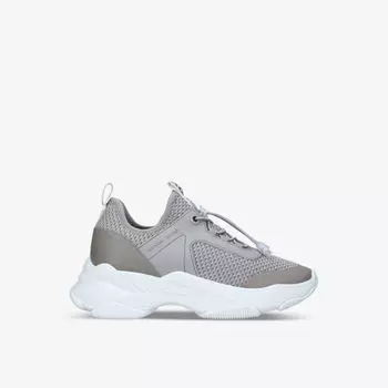 Кроссовки Leighton из веганской кожи и сетки с логотипом Kg Kurt Geiger, коричневый