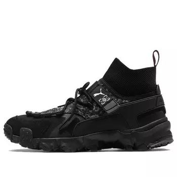 Кроссовки les benjamins x trailfox 'black' Puma, черный
