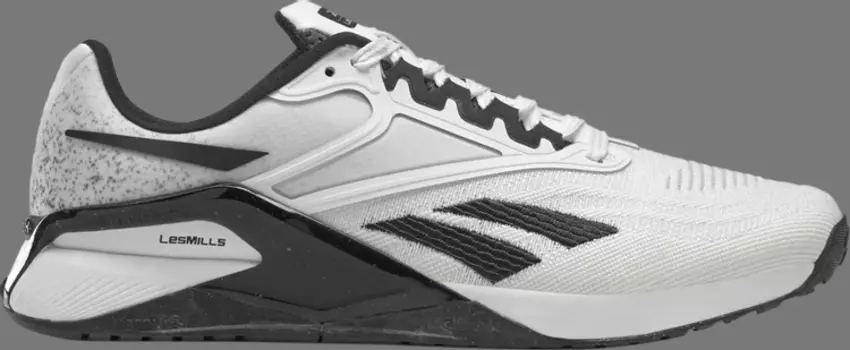 Кроссовки les mills x nano x2 'chalk black' Reebok, пломбир