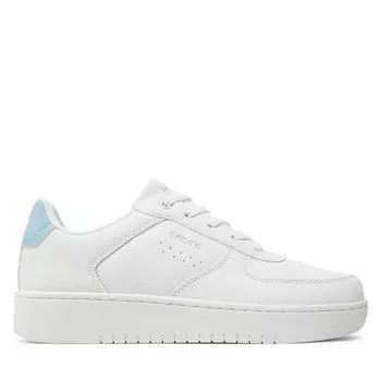 Кроссовки Levi's VUNI0071S-0074 White Lt Blue, белый