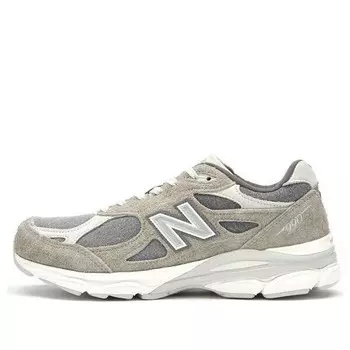 Кроссовки levi's x 990v3 made in usa 'elephant skin' New Balance, серый