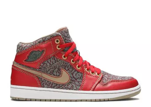 Кроссовки LEVI'S X AIR JORDAN 1 RETRO '23/501 DENIM PACK', разноцветный