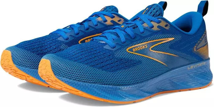 Кроссовки Levitate 6 Brooks, цвет Classic Blue/Orange