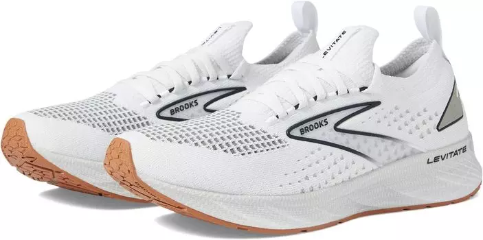 Кроссовки Levitate StealthFit 6 Brooks, цвет White/Bran
