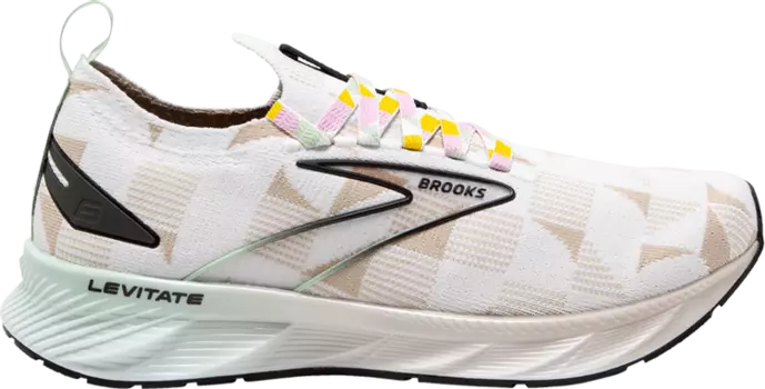 Кроссовки Levitate StealthFit 6 'Checkered - White Silver Lining', белый