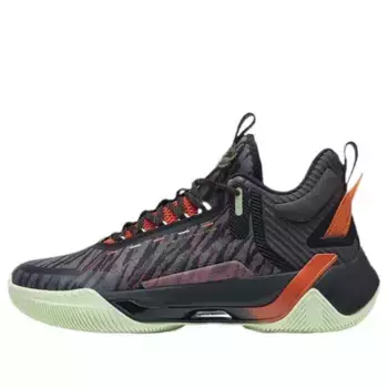 Кроссовки levitation 6 'black orange' Xtep, черный