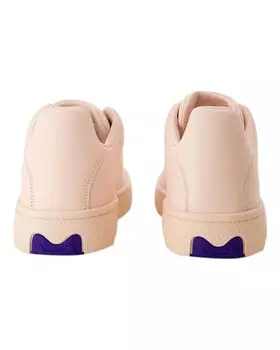 Кроссовки LF Box - Burberry - Кожа - Baby Neon, бежевый