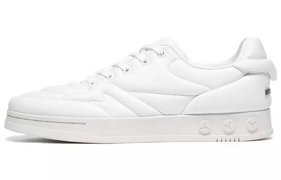 Кроссовки LI-NING 1990 001 Skateboarding Shoes Men Low-top, белый