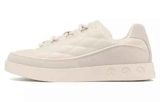 Кроссовки LI-NING 1990 Classic Collection Skateboarding Shoes Women's Low-top Beige, цвет Off White