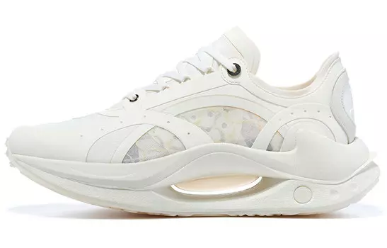 Кроссовки LI-NING 1990 Heart Dance Lifestyle Shoes Men Low-top Beige, светло-желтый