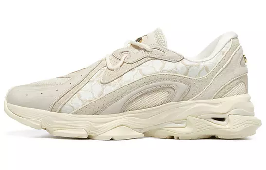 Кроссовки LI-NING 1990 Lava Lifestyle Shoes Men Low-top Beige, светло-желтый