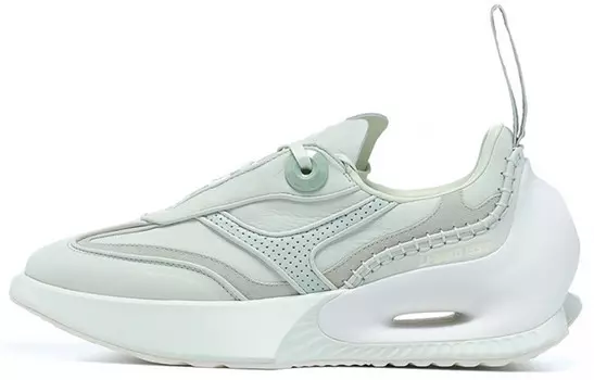 Кроссовки LI-NING 1990 Meta Foot Lifestyle Shoes Women's Low-top Blue And White Jade, синий/белый